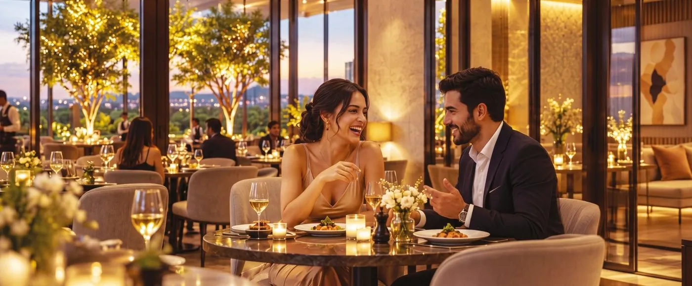 Restaurant of Wave Veridia Heights, Wave City Ghaziabad